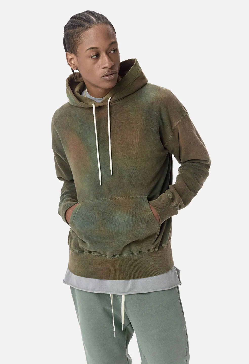 Sequoia Hoodie / Camo Tie Dye