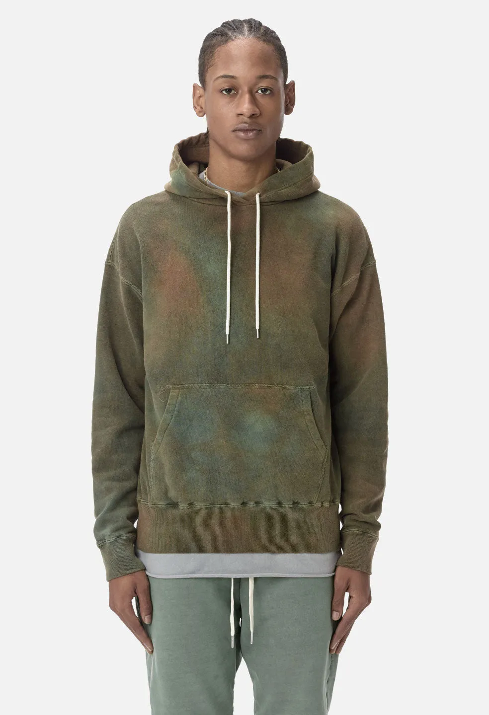 Sequoia Hoodie / Camo Tie Dye