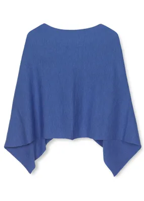 Sibin Linnebjerg Paris poncho - Clear blue