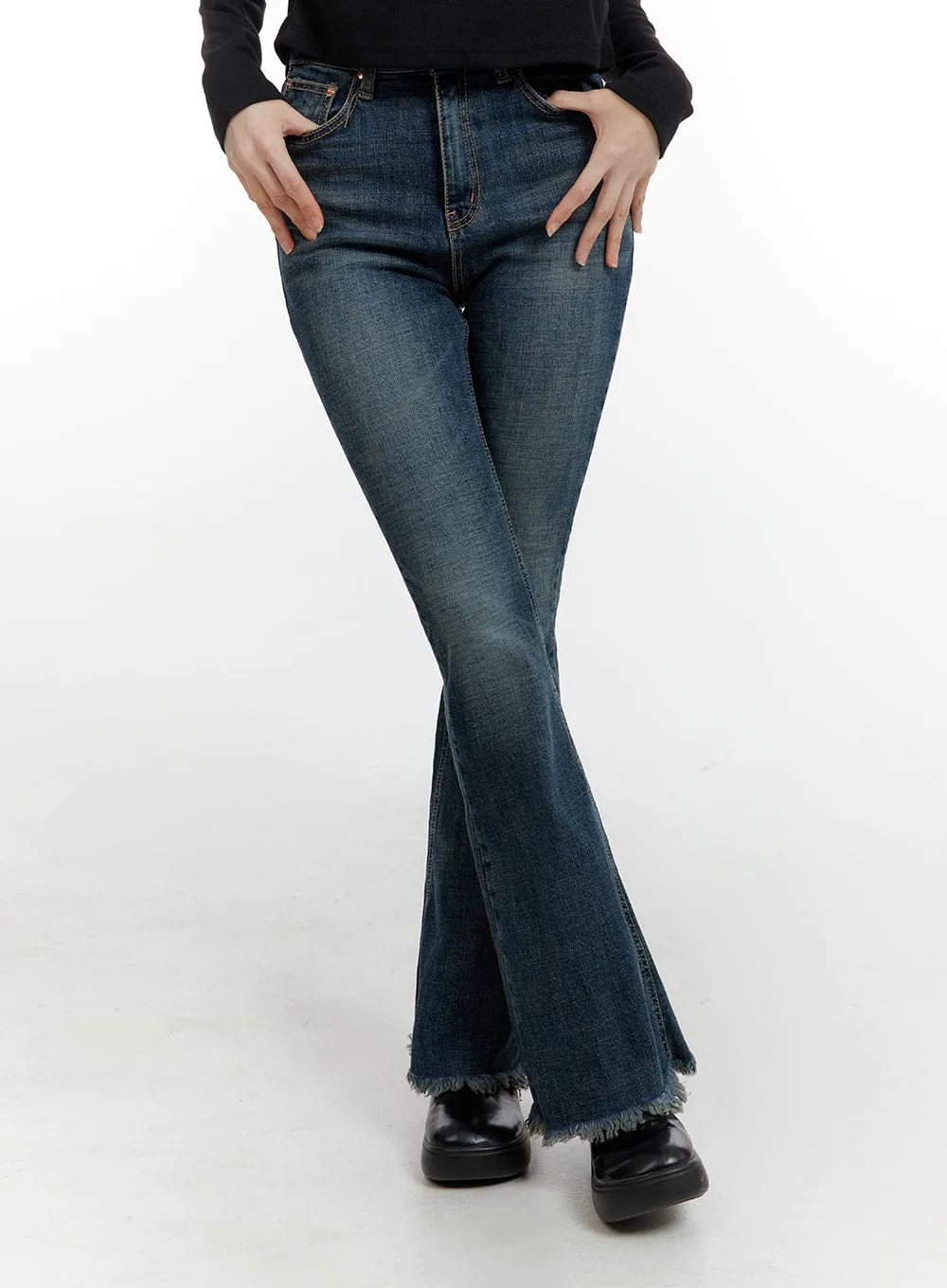 Slim Bootcut Jeans CM429