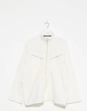 Snow Taffeta Buck Shirt Jacket