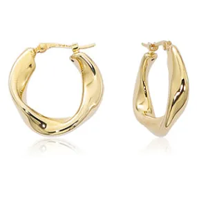 Twist Hoop Earrings