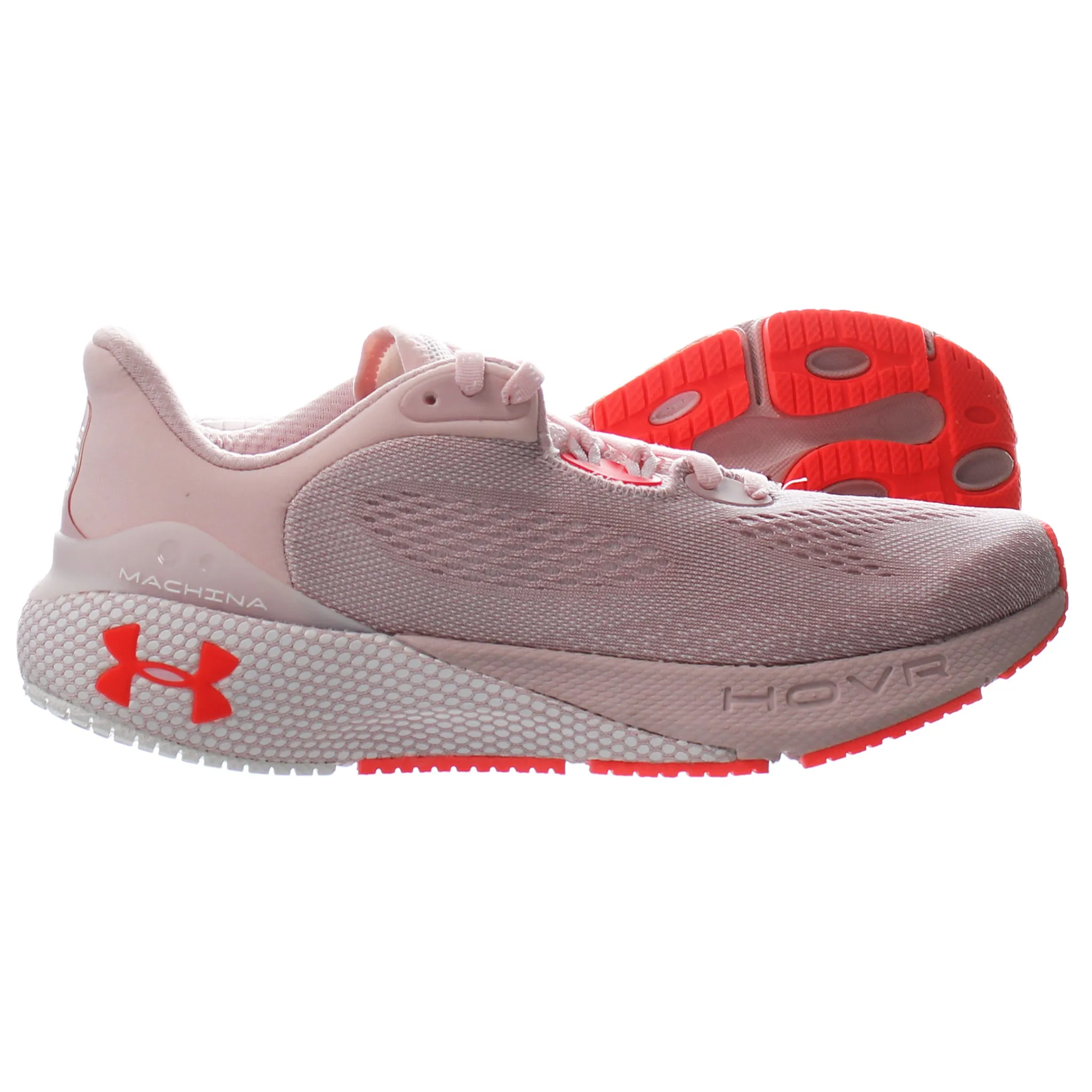 Under Armour HOVR Machina 3 Pink Womens Running Trainers