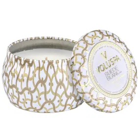 Voluspa ‘Suede Blanc Mini Tin Candle’