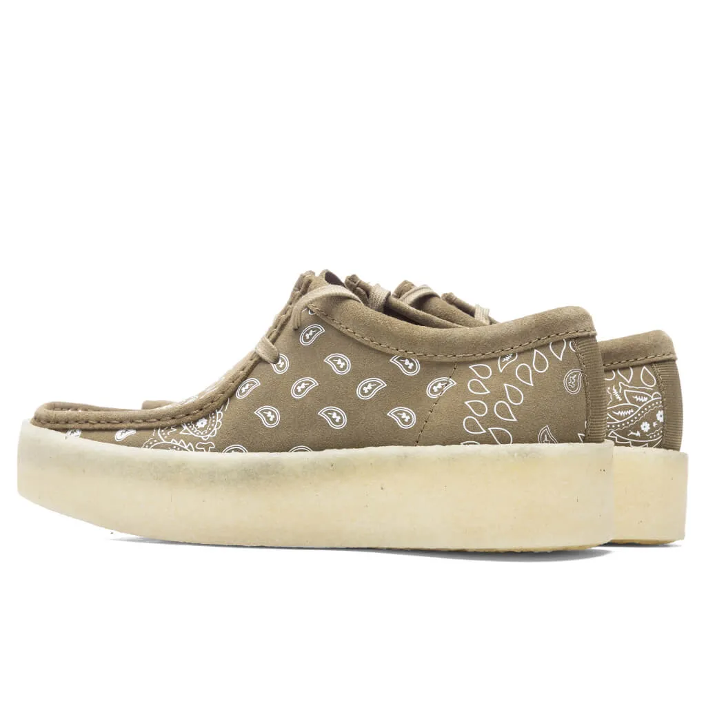 Wallabee Cup - Dark Olive Print